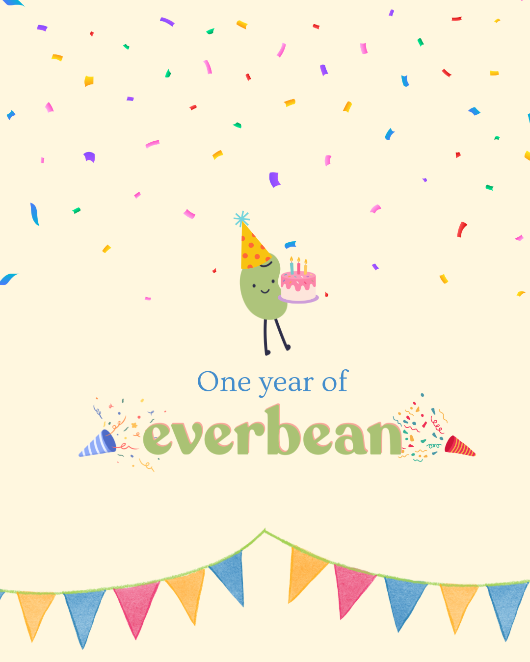 Everbean Turns One!