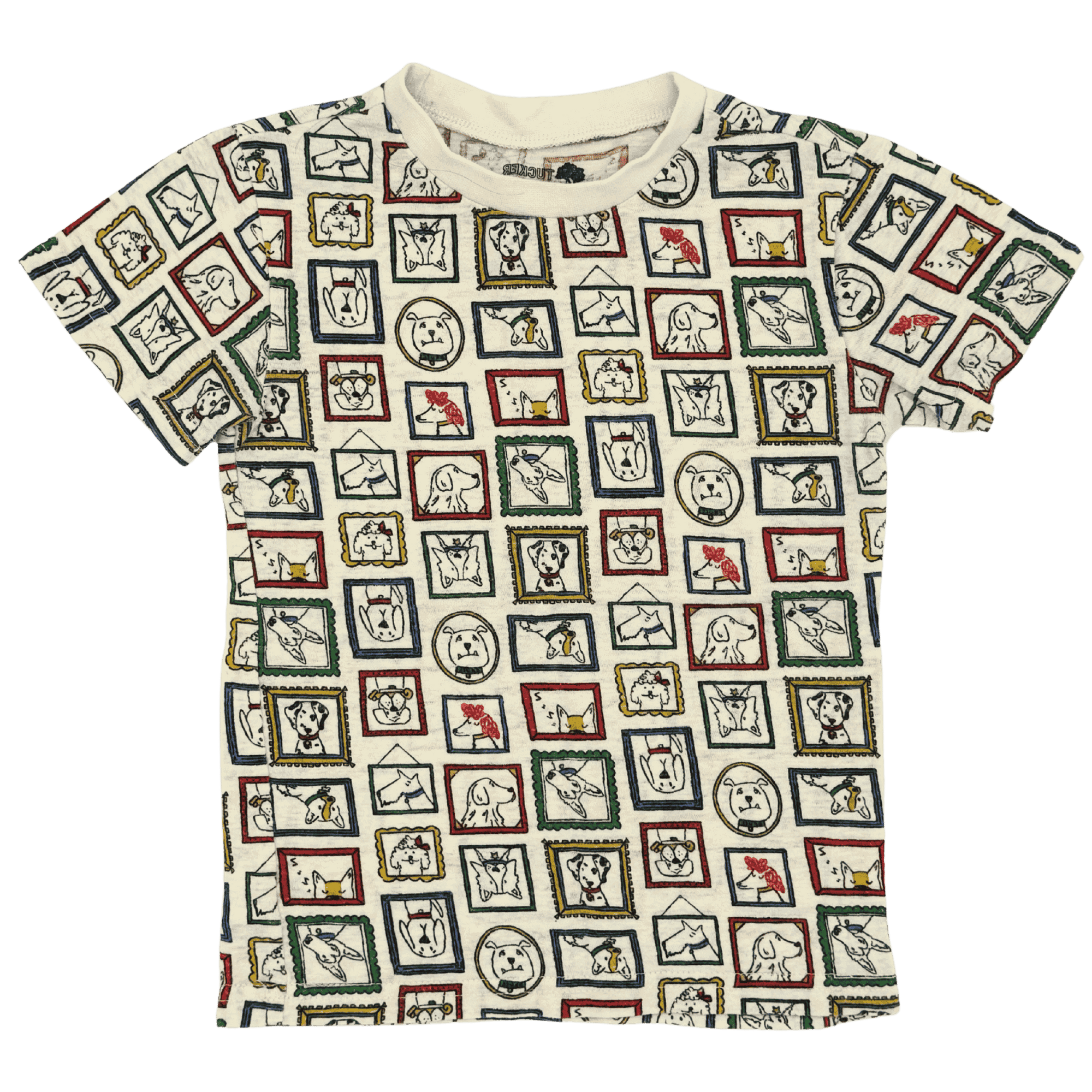 Tucker and Tate Multi-colored Pup Tee 3Y