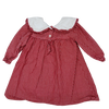 Cecil and Lou Red Checkered Long Sleeve Dress 24M