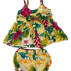 Kilohanna Hawaiian Dress and Romper Set 6M