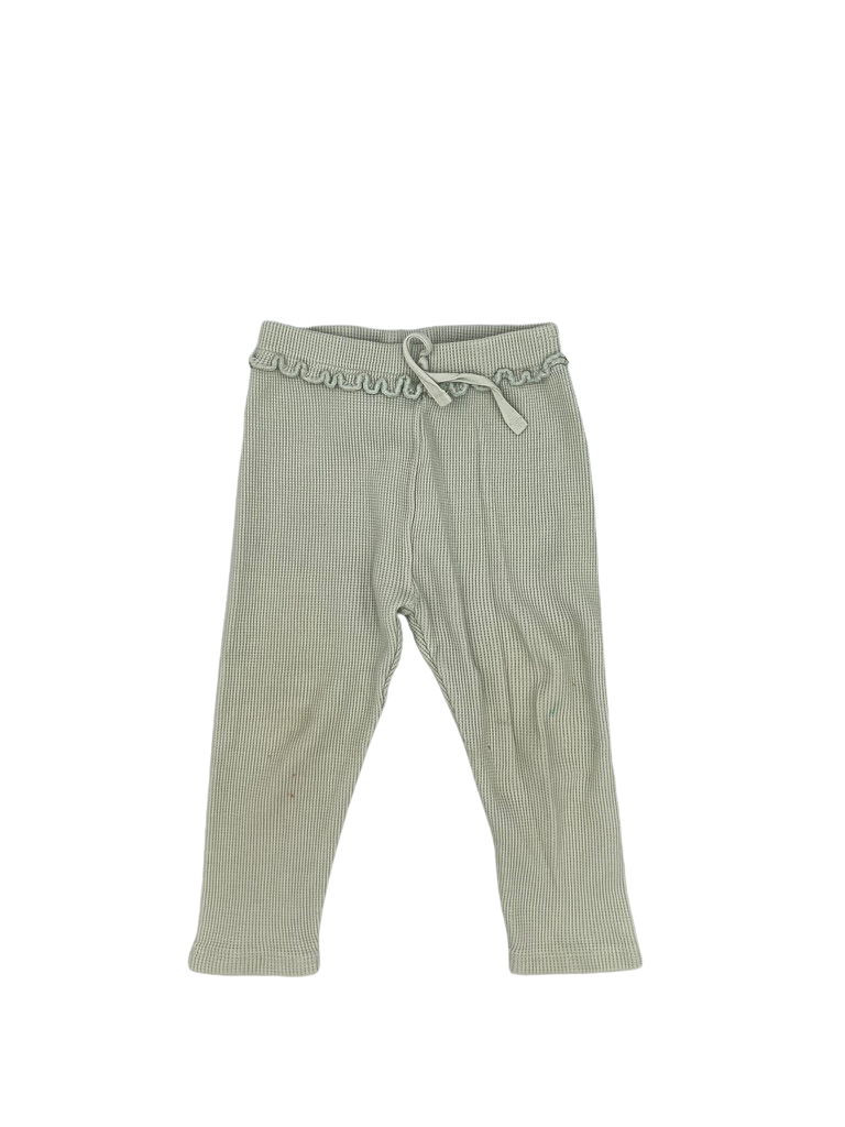 Zara Mint Waffle Leggings 18-24M