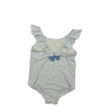 H&M Blue Floral Swimsuit 18M