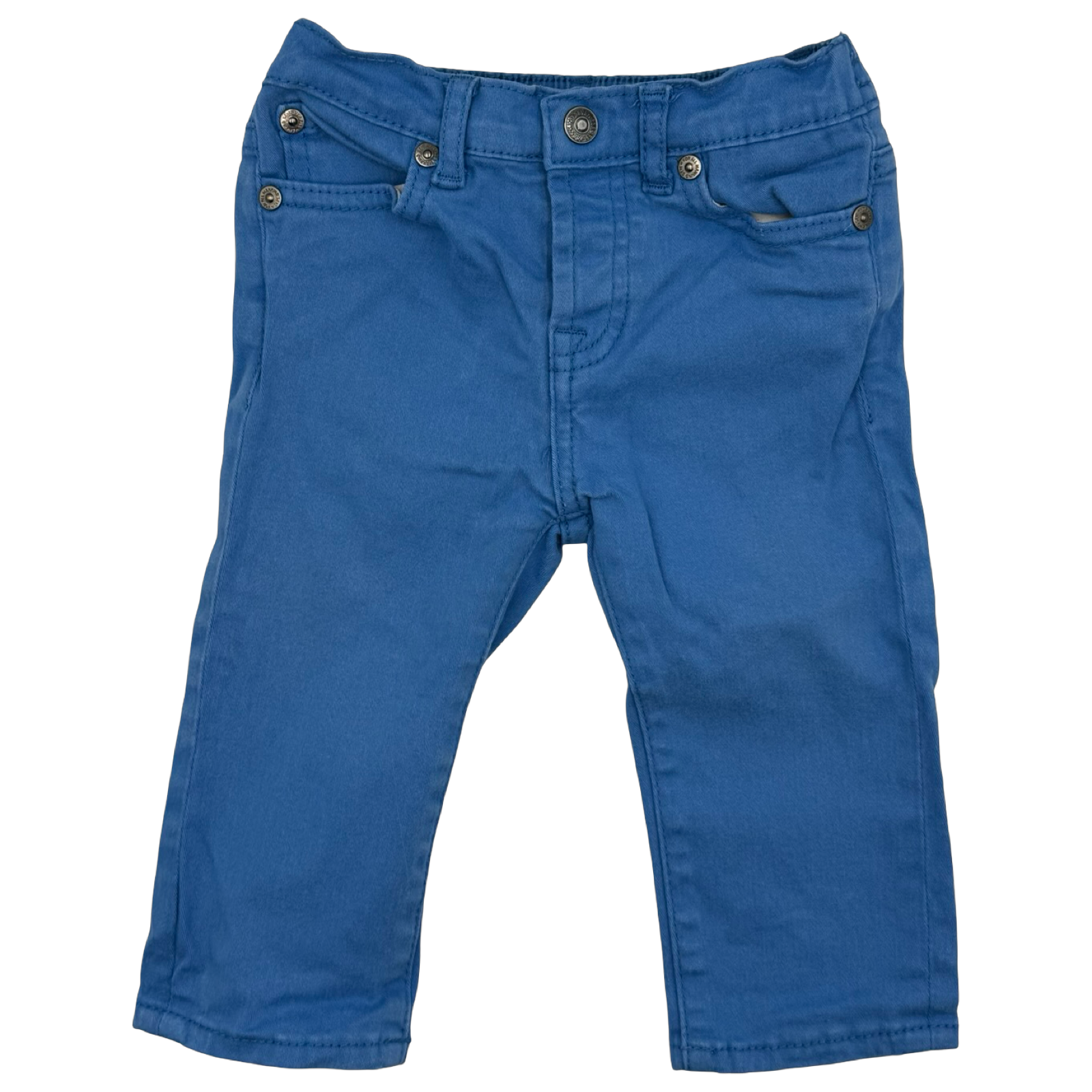 7 For All Mankind Blue Slim Pants 12M