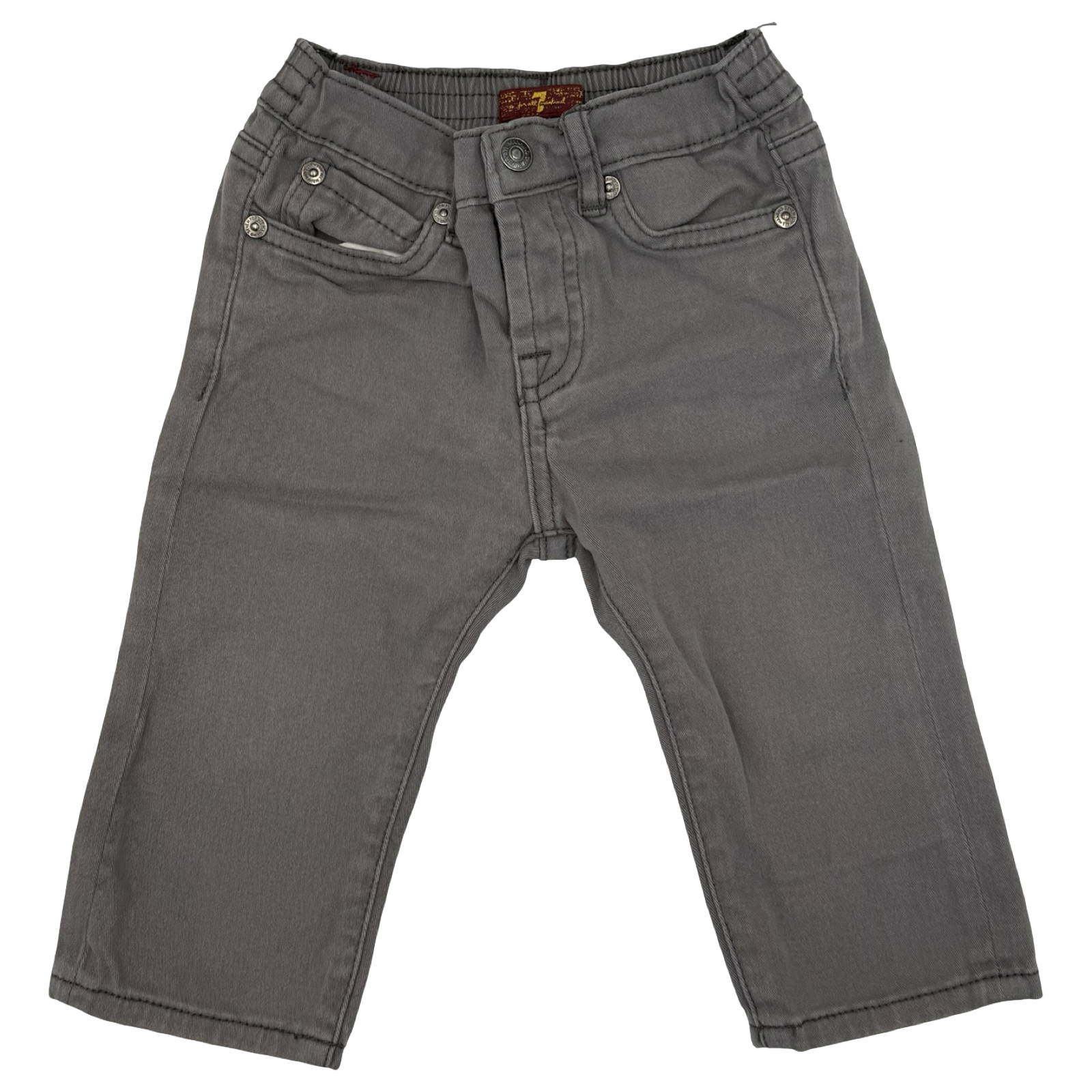 7 For All Mankind Grey Denim Jeans 12M
