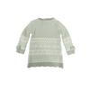 Adrienne Vittadini Bambini Green Knit Sweater Dress 18M