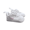 Nike Play Pink and White Infant Crib Shoes 6M (US 1)