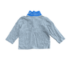 Armani Baby Grey Long-Sleeve Polo 9M
