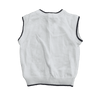 Armani Baby White Knit Sweater Vest 9M