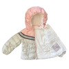 Moncler Kids Pink Hoodie Coat 18-24M