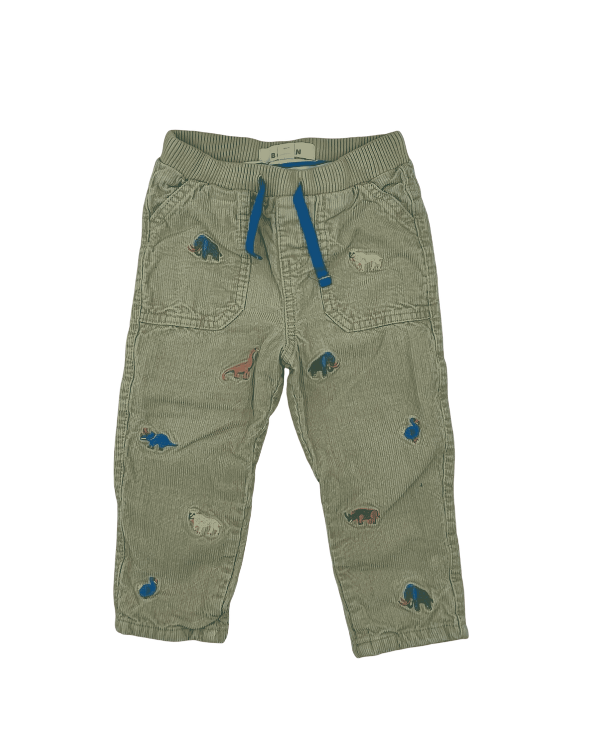 Mini Boden Corduroy Dinosaur Pants 18-24M