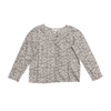 Bonpoint Brown with Blue Florals Long-Sleeve 6Y