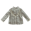 Bonpoint Floral Ruffle Blouse 4Y