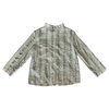 Bonpoint Floral Ruffle Blouse 4Y