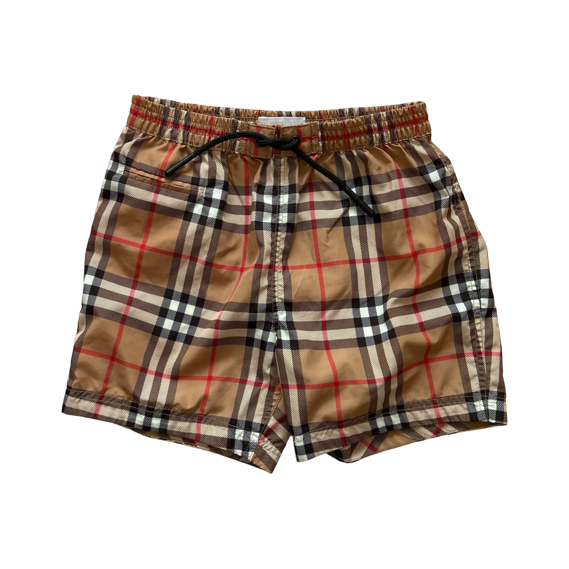 Burberry Check Swim Trunks 2Y