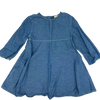 COS Denim Long Sleeve Dress 2Y