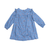 Cadet Rousselle Cotton Dress with Small Red Flowers 5Y