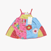 Catimini Pink Patchwork Design Dress 3M