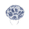 Catimini Reversible Sun Hat, Blue and White Floral Print and A Navy Gingham Pattern 0-24M