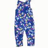 Catimini Blue Floral Jumpsuit 3Y