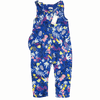 Catimini Blue Floral Jumpsuit 3Y
