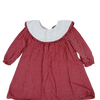 Cecil and Lou Red Checkered Long Sleeve Dress 24M