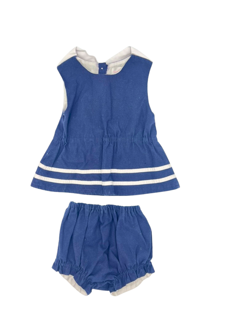 Cecil and Lou Sailor Dress and Romper Set 18M