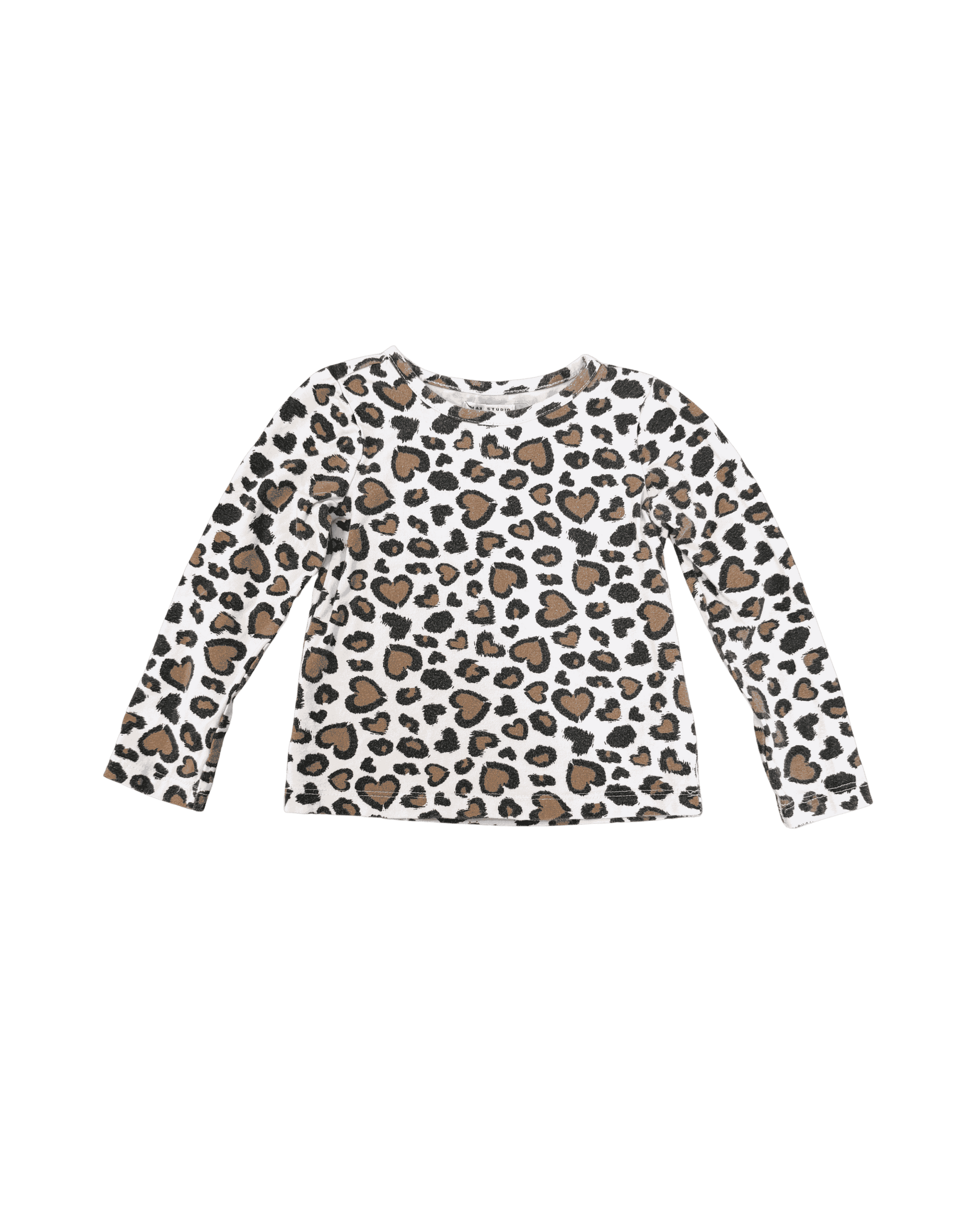 Max Studio Leopard Print Long-Sleeve 18M