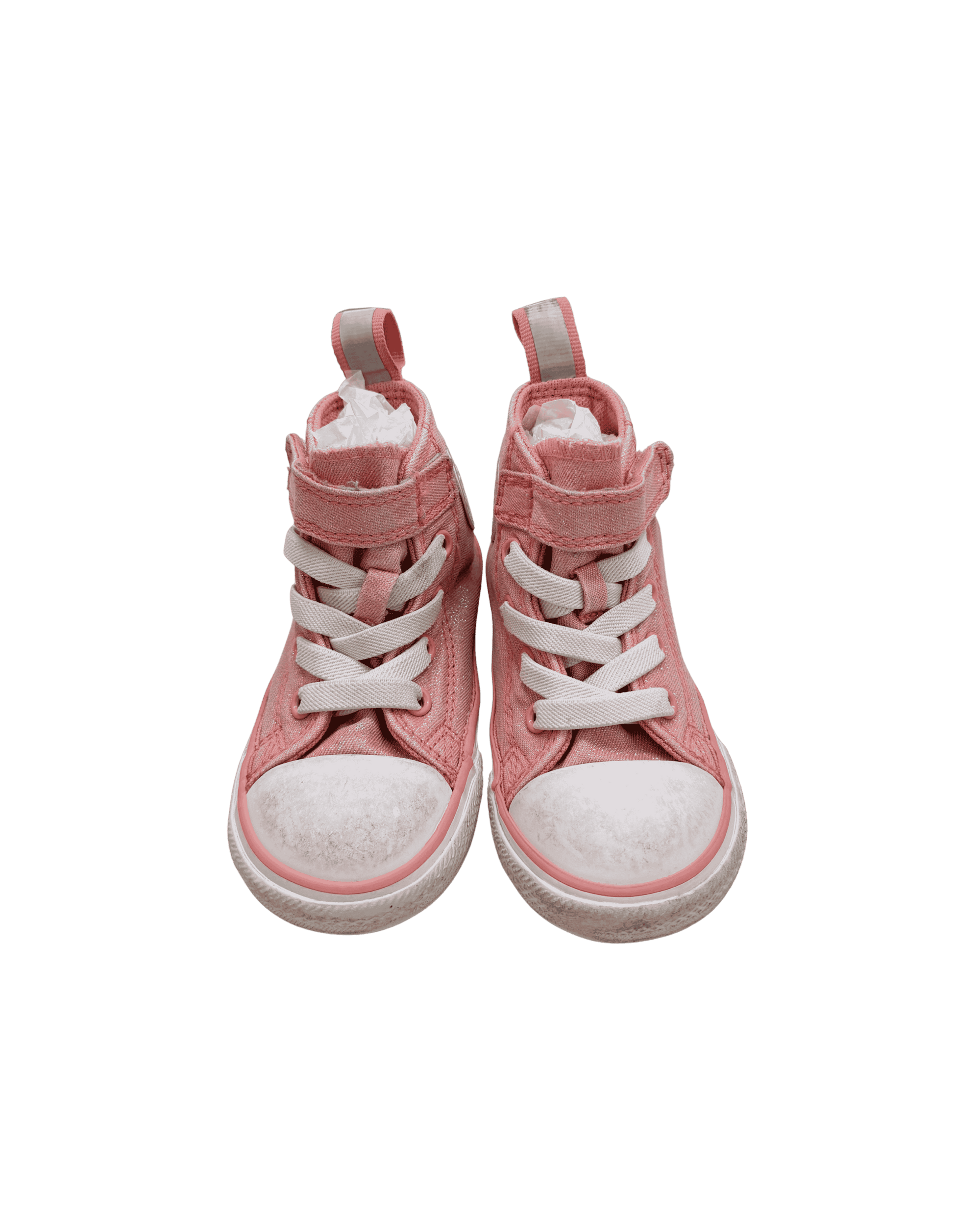 Converse Chuck Taylor Pink Shimmer High Top Shoe 2-3Y (US 6)