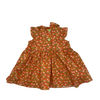 Little Moony Orange Tulip Dress 3-6M