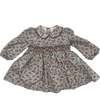 Trotters London Confiture Floral Long-Sleep Dress 3-6M