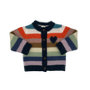 Bonton Colorful Striped Cardigan 12M