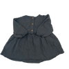 Play Up Grey Long-Sleeve Dress 6M