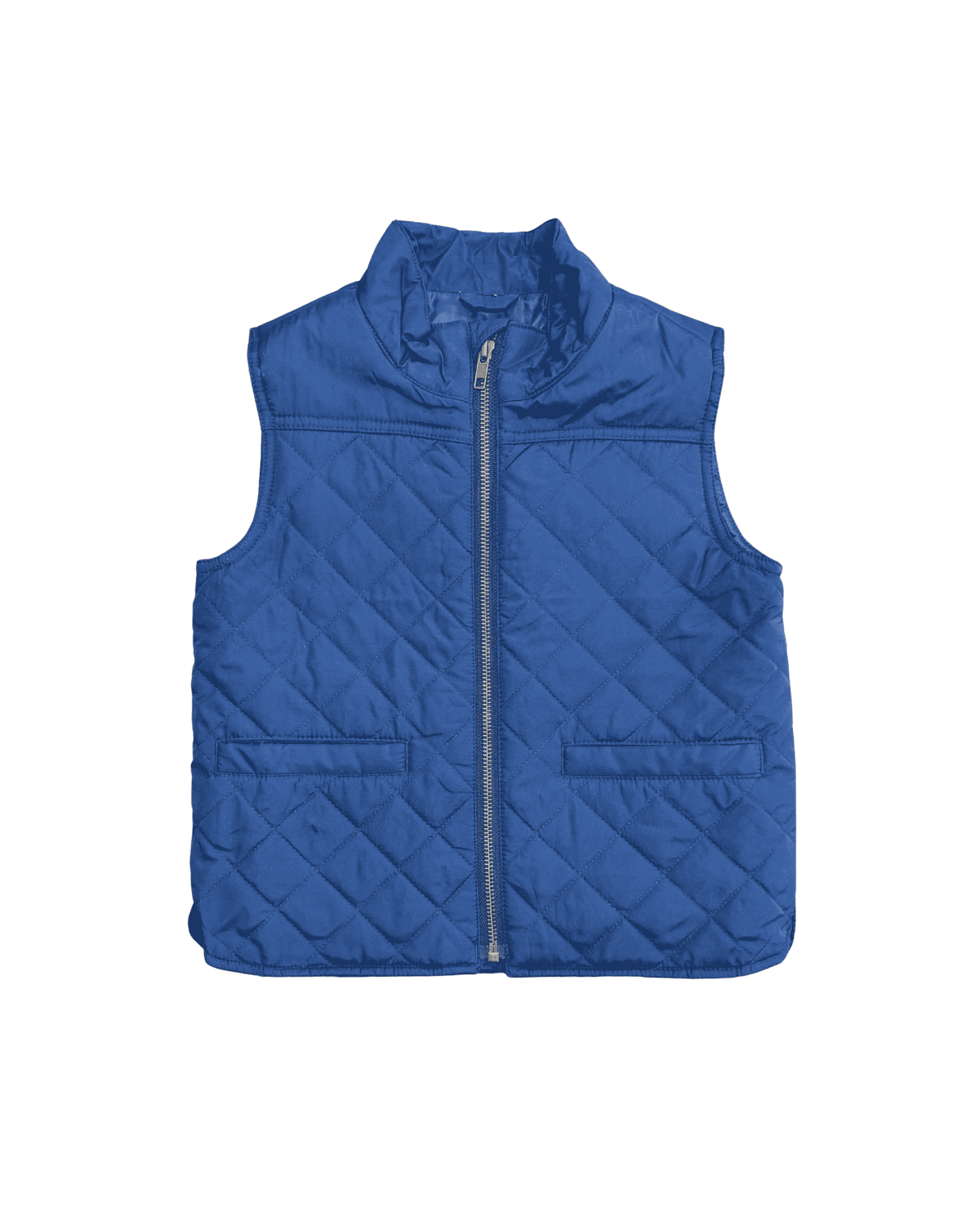 J. Crew Crewcuts Navy Quilted Vest 4-5Y