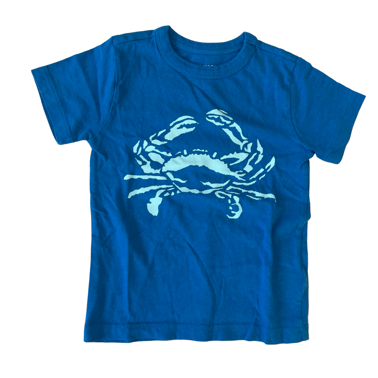 Crewcuts Blue Crab T-Shirt 2Y
