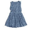 J. Crew Crewcuts Blue Dress with Hearts 8Y