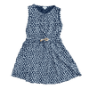 J. Crew Crewcuts Blue Dress with Hearts 8Y