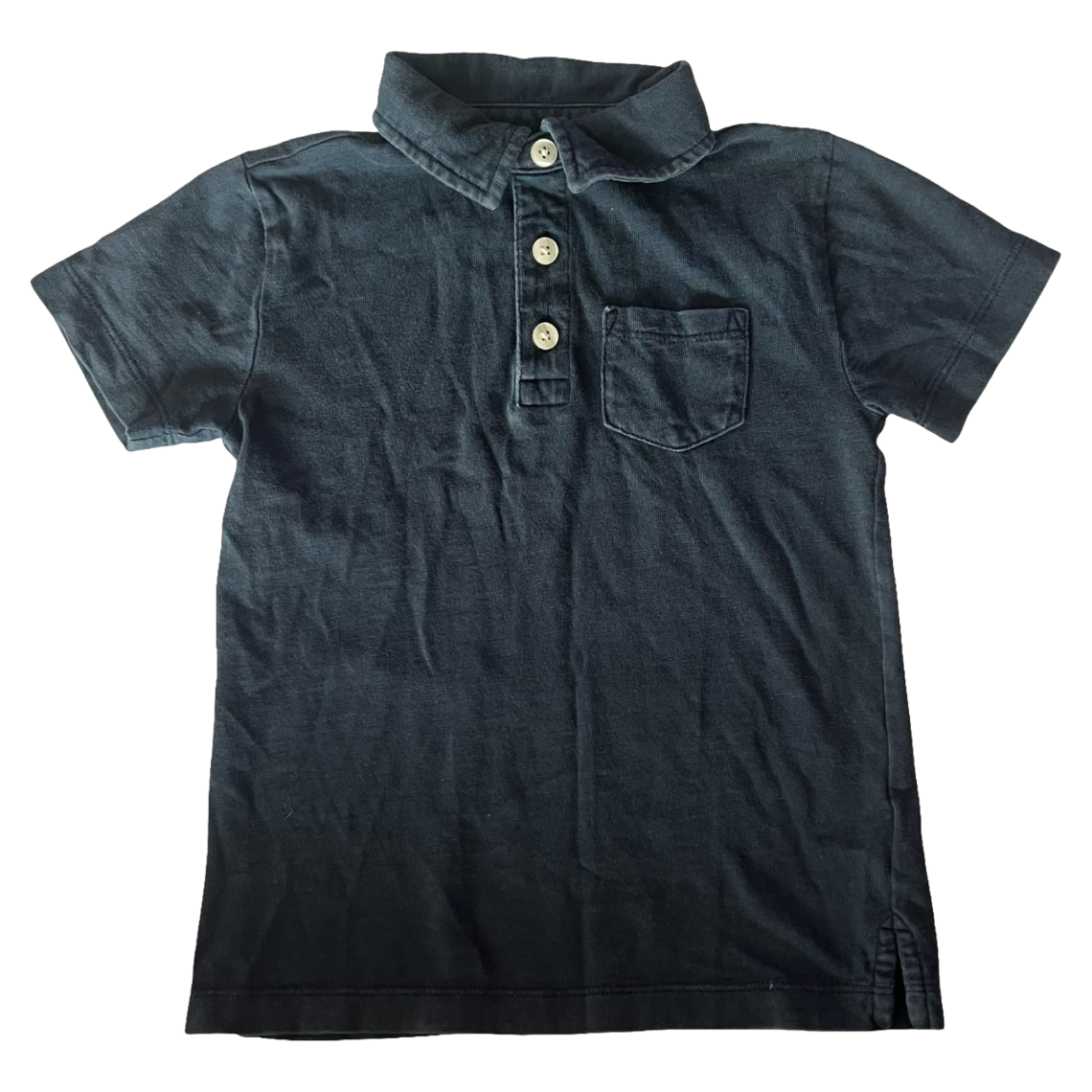 Crewcuts Dark Grey Polo 3Y