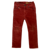 Crewcuts Orange Corduroy Straight Pants 3Y