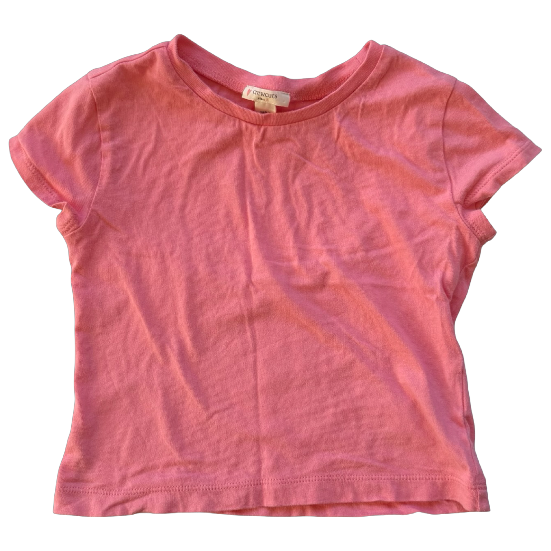 Crewcuts Pink T Shirt S (6-7Y)