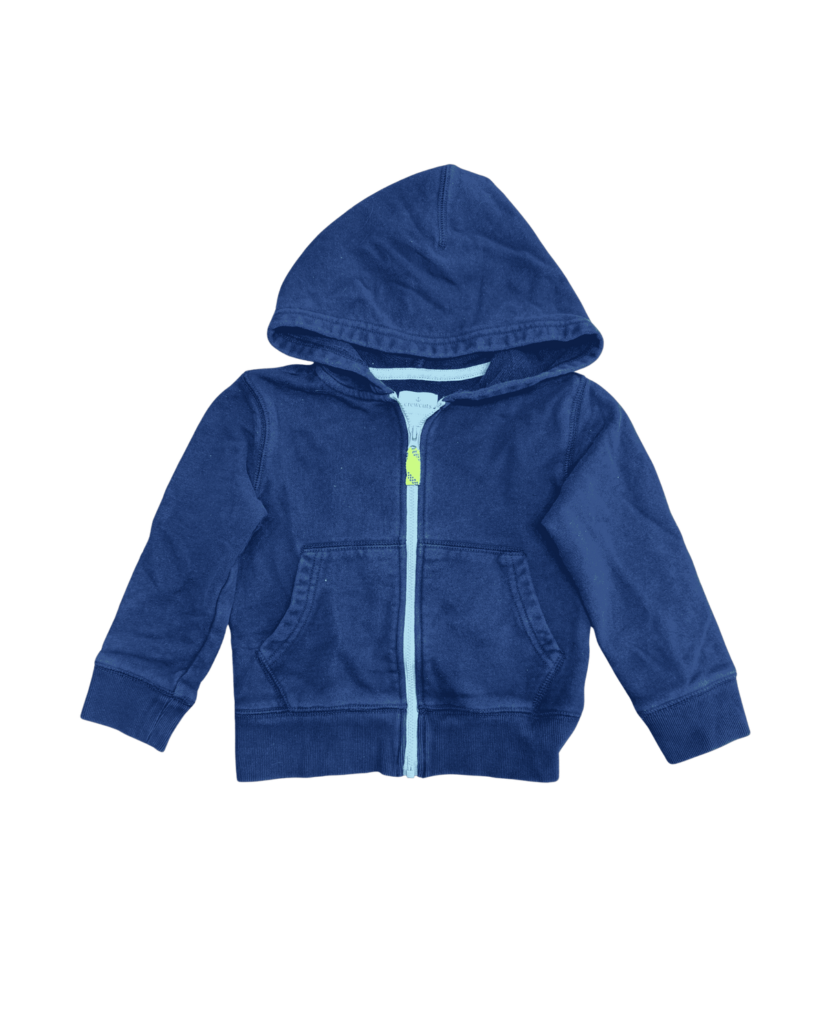 J. Crew Crewcuts Navy Zip-Up Hoodie 2-3Y (XXS)