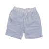 J Crew Crewcuts Blue and White Striped Swim Trunks 10Y