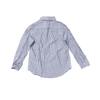 J. Crew Crewcuts Blue and White Striped Long-Sleeve Button-Down 6-7Y
