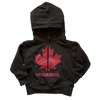 DSQUARED2 Black Maple Leaf Hoodie 4Y