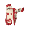 Hanna Andersson Holiday Dear Deer Booties / Slipper Moccasins 10-12 US