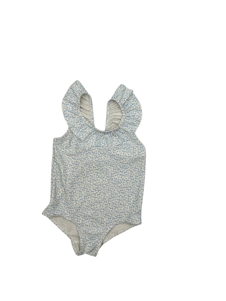 H&M Blue Floral Swimsuit 18M
