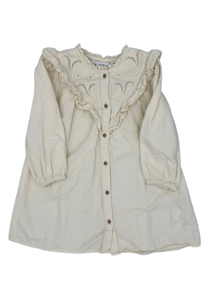 Zara Long Sleeve Dress 3-4Y
