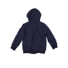 FatFace Hooded Navy Bomber Jacket With a Lined Interior and Snap Buttons 10/11
