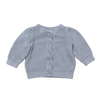 Hanna Andersson Blue Knit Cardigan 12-18M