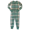 Hanna Andersson Green Plaid Coverall 3Y