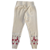 Hanna Anderssson Cream Reindeer Sweater Leggings 5Y